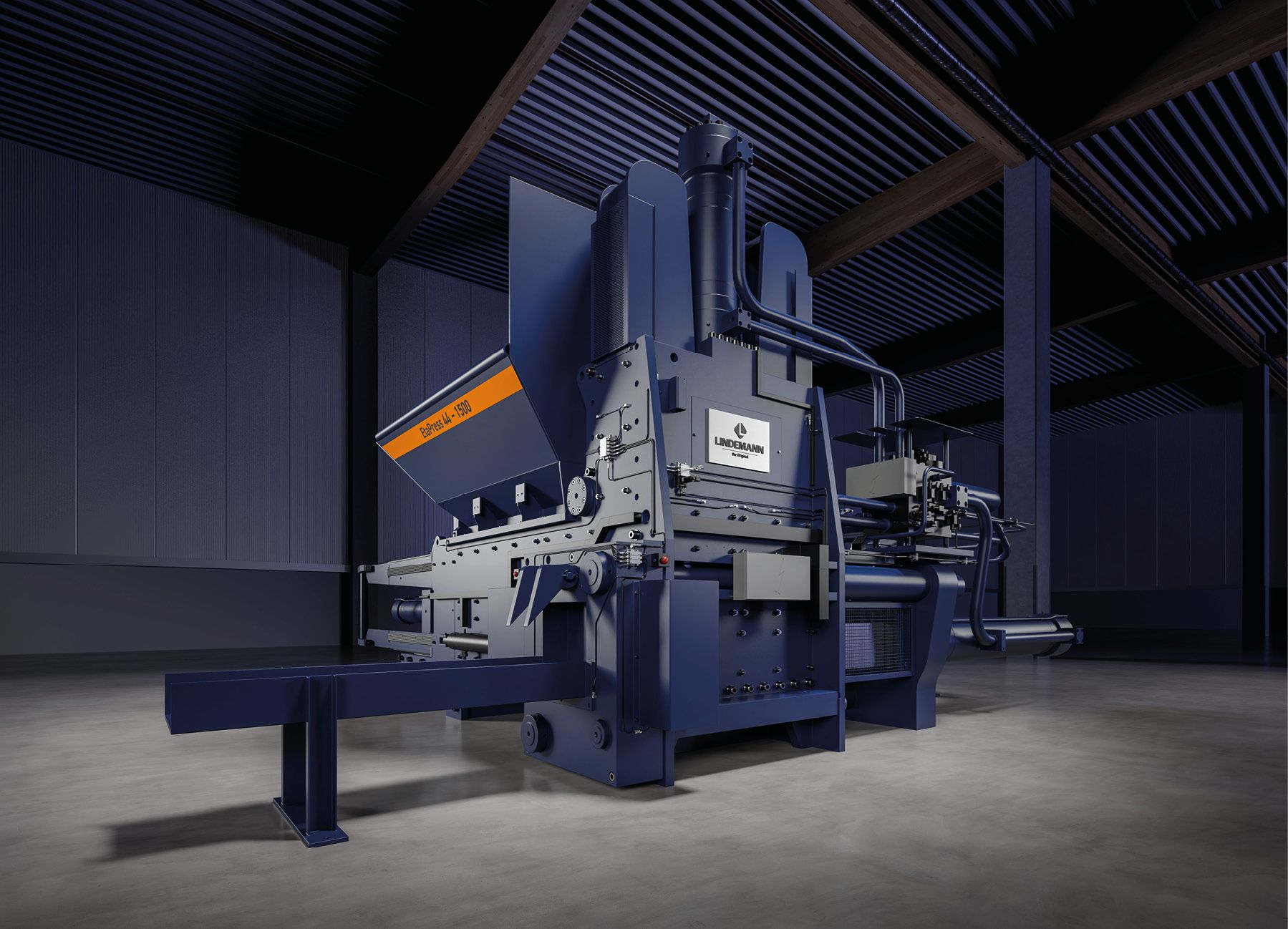 LINDEMANN  EtaPress Schrottpresse